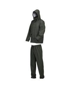 COMPLETO GIACCA PANTALONE LLUVIA POLIURETANO